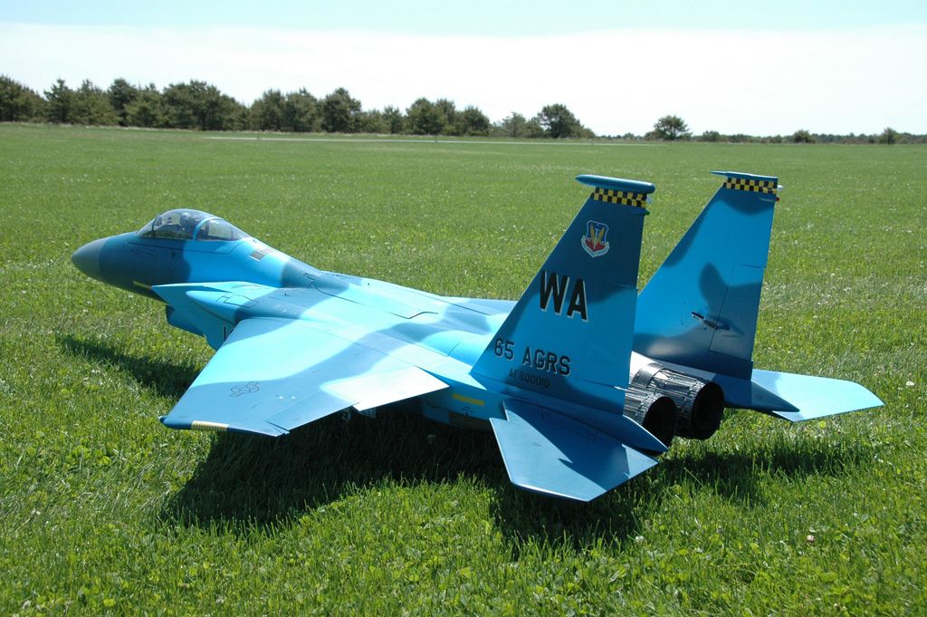 Skymaster F-15 covered w/Klass Kote Epoxy Paints